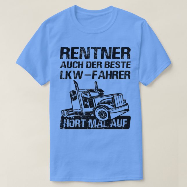 Camiseta Abuelo de camionero camionero jubilado (Diseño del anverso)