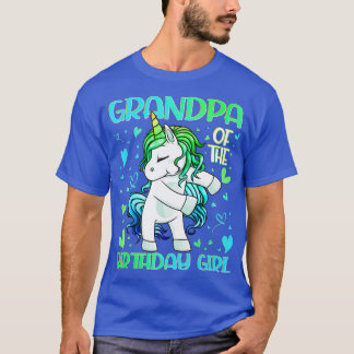 Camiseta Abuelo de Chica de cumpleaños fallando en Gran Uni