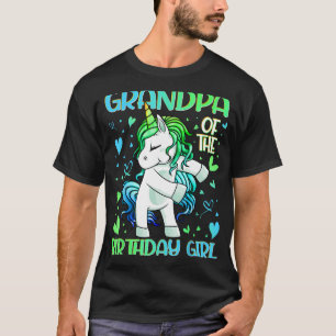 Camiseta Abuelo de Chica de cumpleaños fallando en Gran Uni