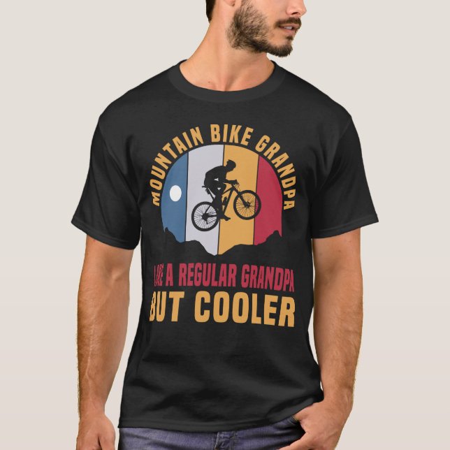 Camiseta Abuelo de ciclismo de montaña Enduro MBT (Anverso)