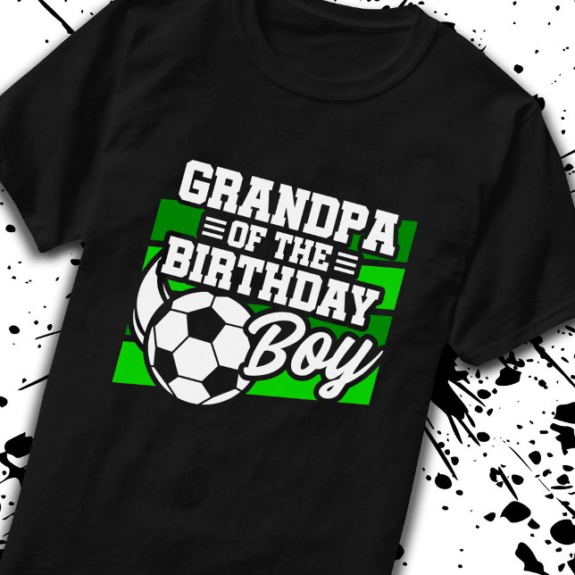 Camiseta Abuelo de cumpleaños de fútbol - Cumpleaños de los (Subido por el creador)