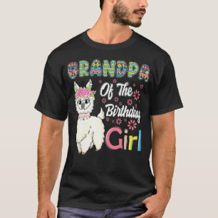 Camiseta Abuelo De Cumpleaños De La Granja Chica De Cumplea