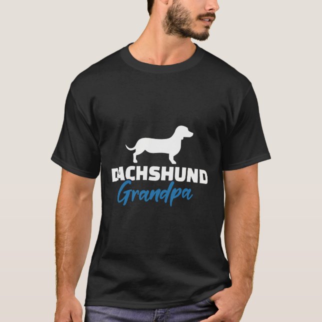 Camiseta Abuelo de Dachshund (Anverso)