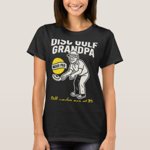 Camiseta Abuelo de Disc Golf todavía bajo par a los 70