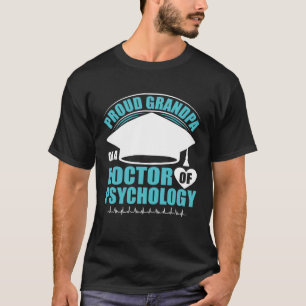 Camiseta Abuelo de doctor en psicología psicólogo escolar