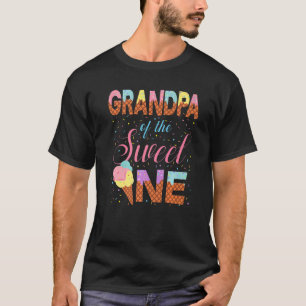 Camiseta Abuelo De Dulce, Primera Familia De Cumpleaños