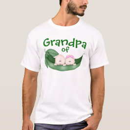 Camiseta Abuelo de gemelos mixtos