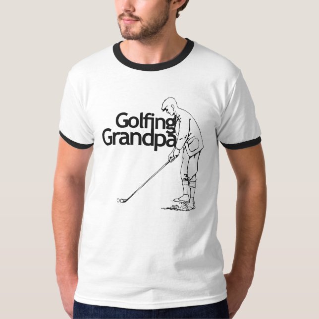 Camiseta Abuelo de golf (Anverso)