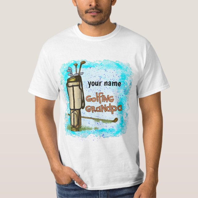Camiseta Abuelo de golf (Anverso)