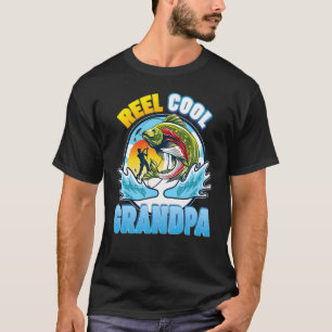 Camiseta Abuelo de Guay Reel Pescando Papá Papá Papá Papá P