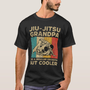 Camiseta Abuelo de Jiu Jitsu Brasileño Divertido Vintage BJ