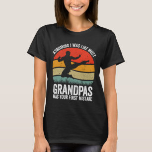 Camiseta Abuelo de Kung-fu Uming Fue Tu Primer Error Karat