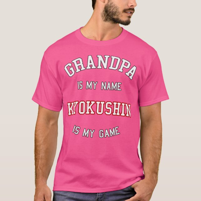 Camiseta Abuelo de Kyokushin Karate (Anverso)