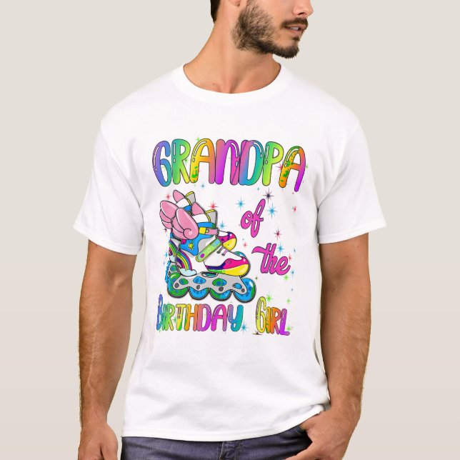 Camiseta Abuelo de la cumpleañera (Anverso)