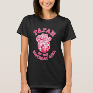 Camiseta Abuelo de la Cumpleañera Sombrero de Vaquera Disco