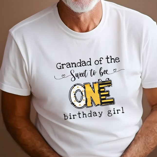 Camiseta Abuelo de la Cumpleaños tan dulce para ser uno  (Subido por el creador)
