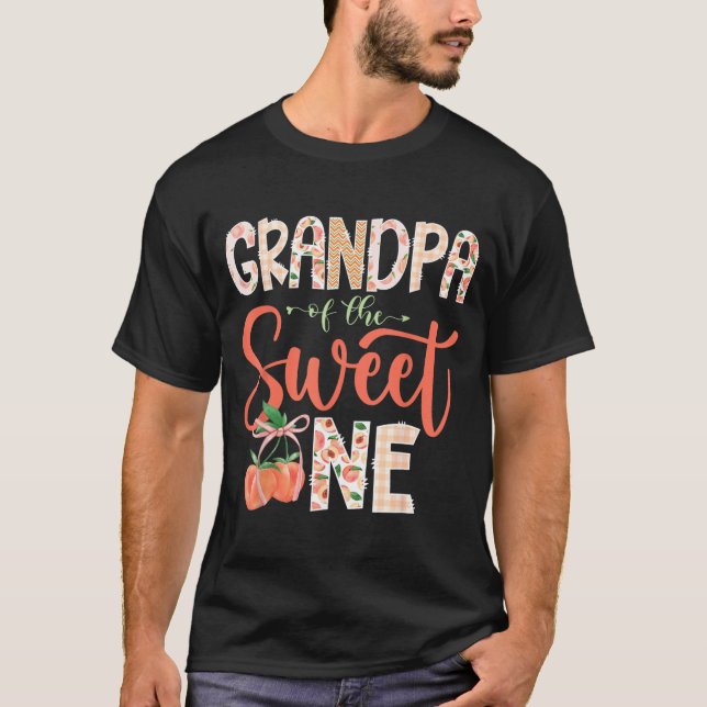 Camiseta Abuelo de La Dulce Melocotón Cumpleaños 1 (Anverso)