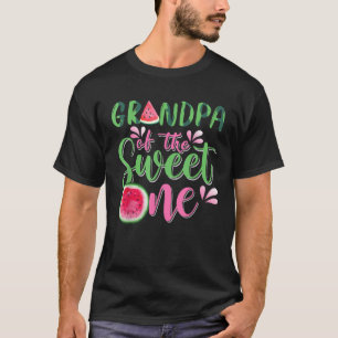 Camiseta Abuelo De La Dulce Una sandía Primer cumpleaños