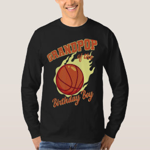 Camiseta Abuelo De La Familia De Baloncesto Bda