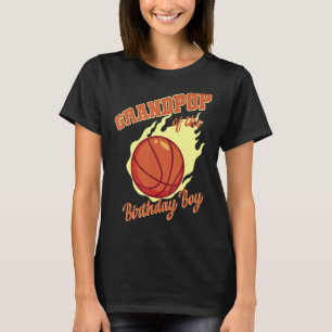 Camiseta Abuelo De La Familia De Baloncesto Bda