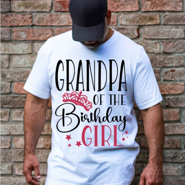 Camiseta Abuelo de la familia de Personalizados Chicas de c (Subido por el creador)