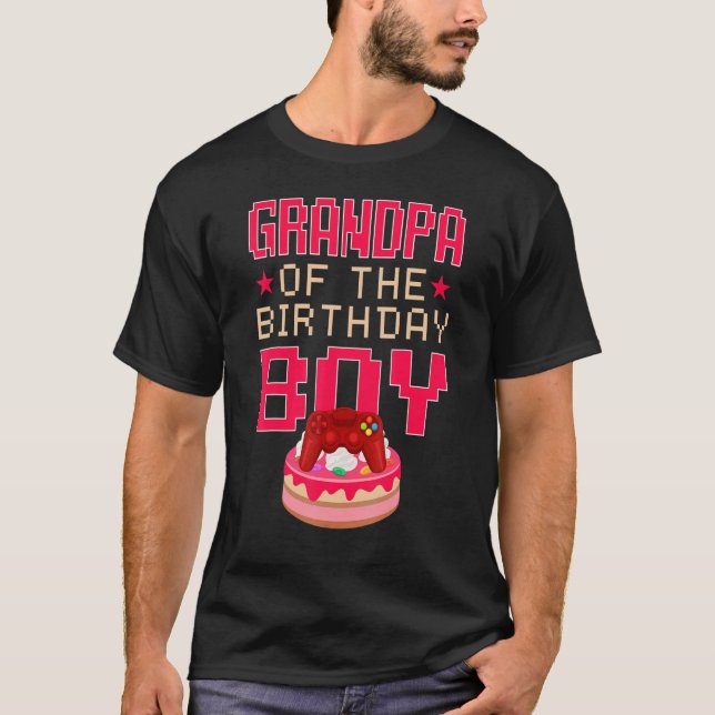Camiseta Abuelo de la familia Gamepad Matching (Anverso)