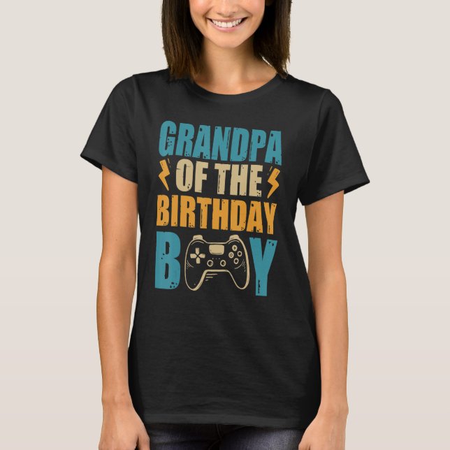 Camiseta Abuelo de la familia Gamepad Matching (Anverso)
