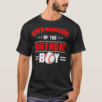 Camiseta Abuelo De La Familia Temática Del Béisbol Natal