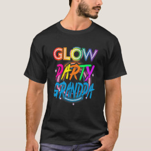 Camiseta Abuelo de la Fiesta de Brillo   Efecto de Salpicad