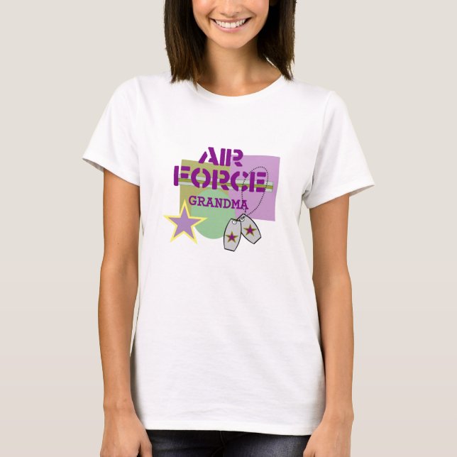 CAMISETA ABUELO DE LA FUERZA AÉREA (Anverso)