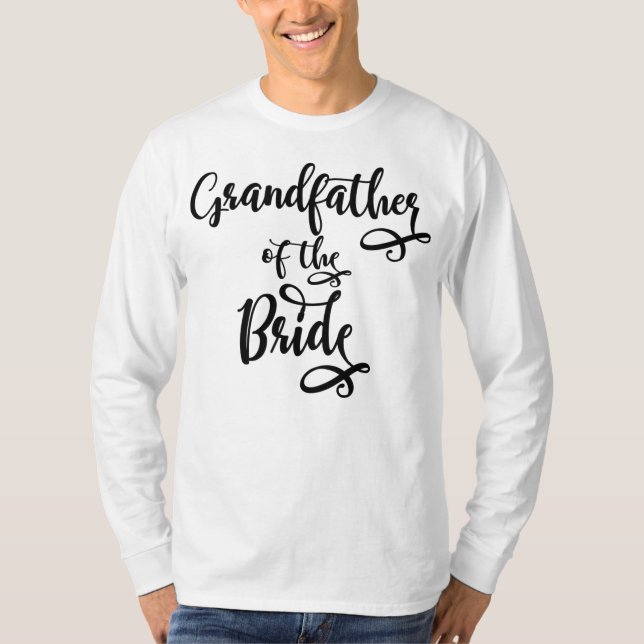 Camiseta Abuelo de la Novia (Anverso)