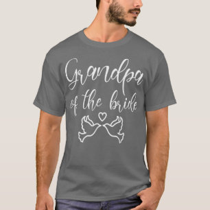 Camiseta Abuelo de la Novia para la Fiesta de Boda Coincide