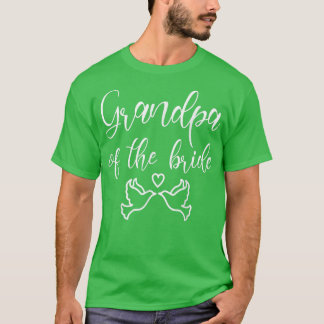 Camiseta Abuelo De La Novia Para La Fiesta De La Boda Coinc