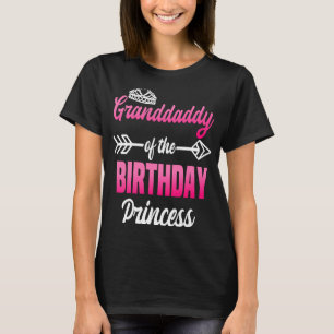 Camiseta Abuelo de la Princesa Nacida Fiesta Bday Cel