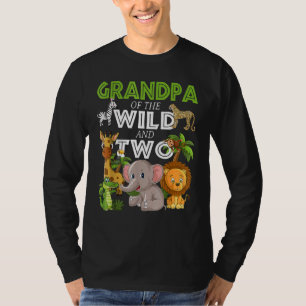Camiseta Abuelo De La Selva Safari De Los Dos Zoológicos