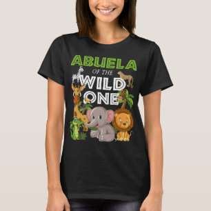 Camiseta Abuelo de la Selva Salvaje de Safari de Cumpleaños