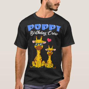 Camiseta Abuelo de la tripulación de cumpleaños que coincid