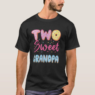 Camiseta Abuelo De Los Dos Dulces Segundo Cumpleaños Chica 