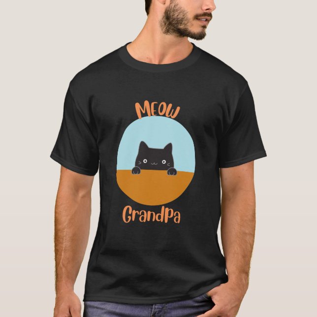 Camiseta Abuelo de Meow (Anverso)