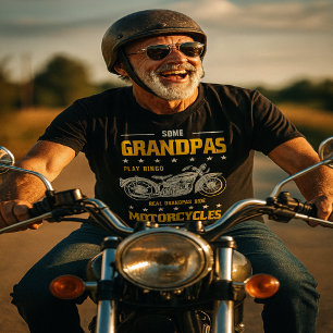 Camiseta Abuelo de motocicleta