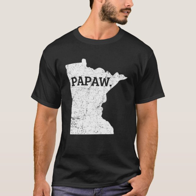 Camiseta Abuelo de Papaw Minnesota Minnesota (Anverso)