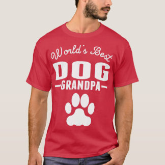 Camiseta Abuelo de Perro del Mundo Mejor