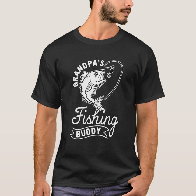 Camiseta Abuelo de pesca (Anverso)