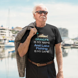 Camiseta Abuelo de pesca del lago