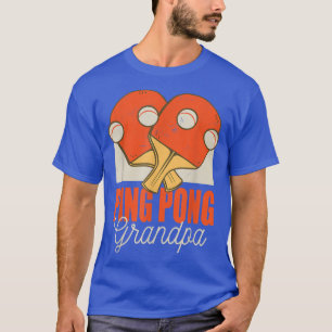 Camiseta Abuelo de Ping Pong que ama el tenis de mesa