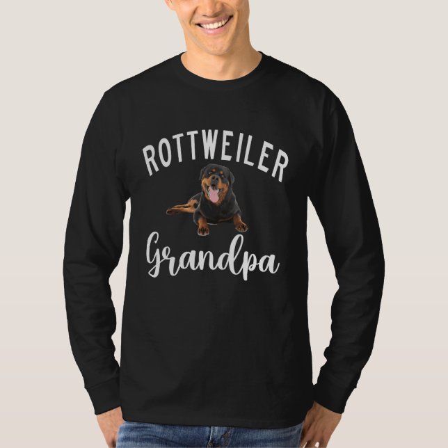 Camiseta Abuelo de Rottweiler (Anverso)