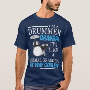 Camiseta Abuelo de tambor para hombres es como un abuelo co