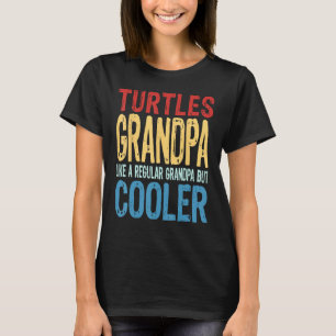 Camiseta Abuelo de tortugas como un abuelo normal pero geni