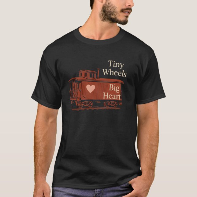 Camiseta Abuelo de tren modelo pasatiempo de ferrocarril má (Anverso)
