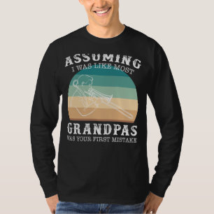 Camiseta Abuelo de Trombone Virtuoso: Suponiendo que yo era